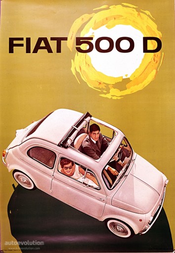 Fiat D D as in DROP THE TOP ON THAT BITCH 1960 1965