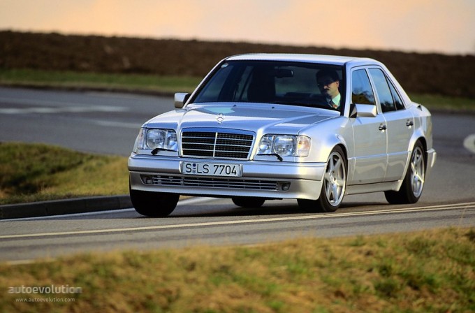 the body kit of the last w124 is fabulous