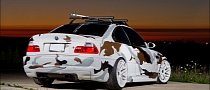 2004 BMW M3 Sports Arctic Camouflage Wrap