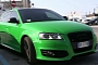 Audi S3 Sportback in Crazy Green