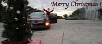 Santa Claus Drifting Video