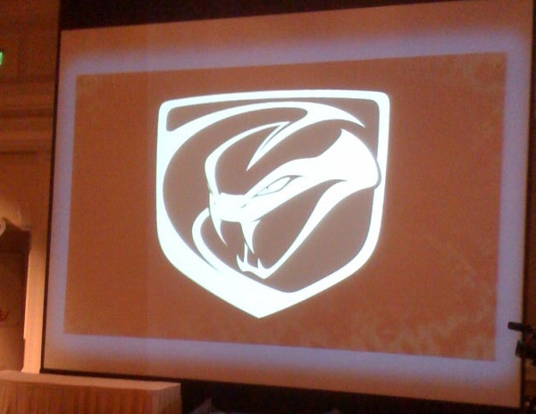 dodge viper logo. New Dodge Viper logo