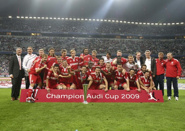 FC Bayern Wins Audi Cup Soccer Tournament