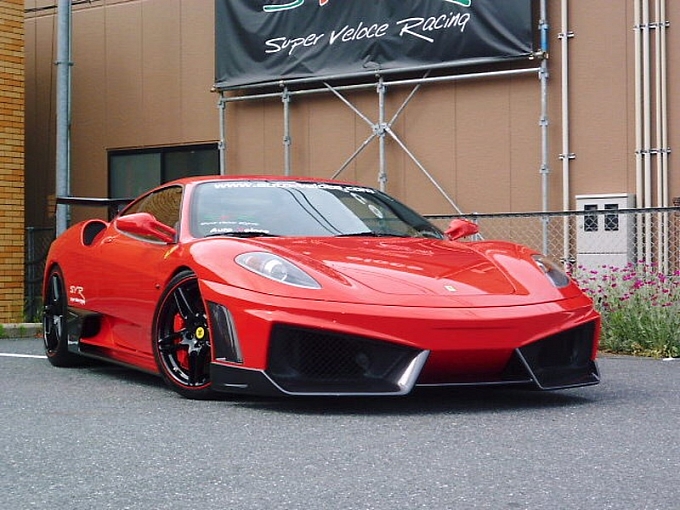 lamborghini racing ferrari. Ferrari F430 Gets Lamborghini