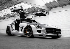 Mercedes SLS AMG Silver Wing by Wheelsandmore