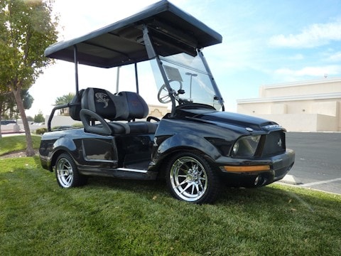 golf carts for sale. Mustang GT500KR golf cart