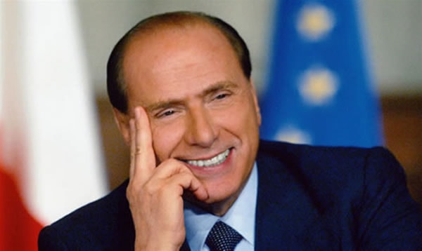 italian prime minister silvio berlusconi girlfriend. Silvio Berlusconi faces