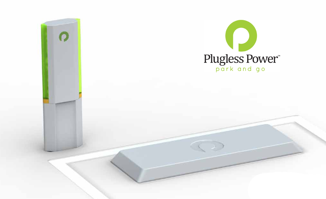 Plugless Power charging station