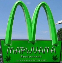Click to enlarge [Marijuana drive-in, opening soon...]